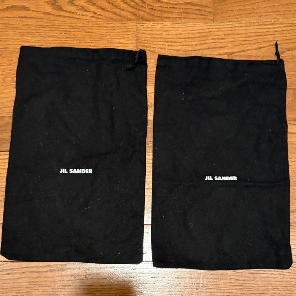 Jil Sander Shoe Dust Bags – Set of 2 – Authentic Designer